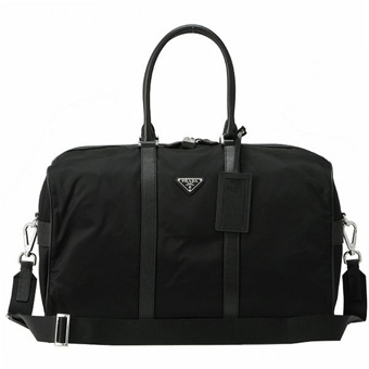 PRADA プラダ バッグ コピー TESSUTO SAFFIANO ボストンバッグ V19S064002 ストラップ付き